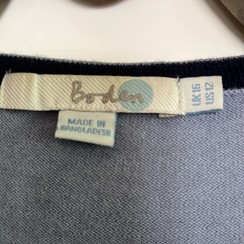Periwinkle short sleeved cardigan - Picture 2 of 8